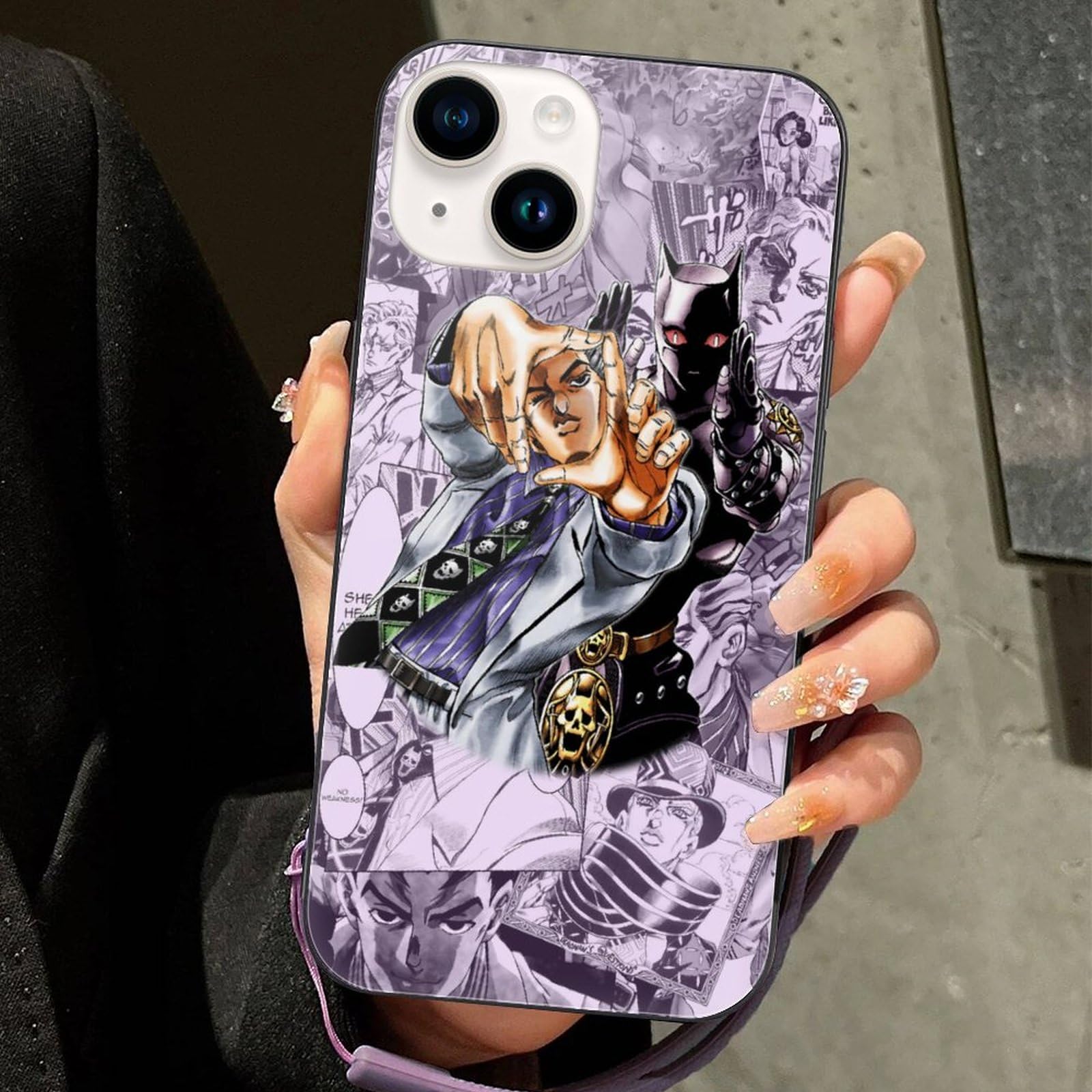 Amazon.co.jp: iPhone 12 ケース ジョジョの奇妙な冒険 吉良吉影